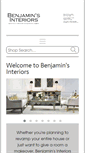 Mobile Screenshot of benjaminsinteriors.com